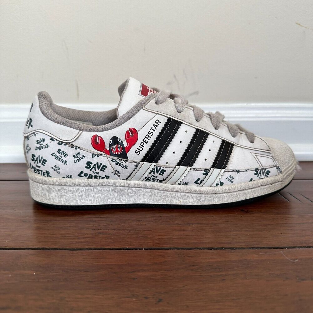 Adidas Superstar Philip Colbert Save The Lobster 4.5 YYA Athletic Running Shoe